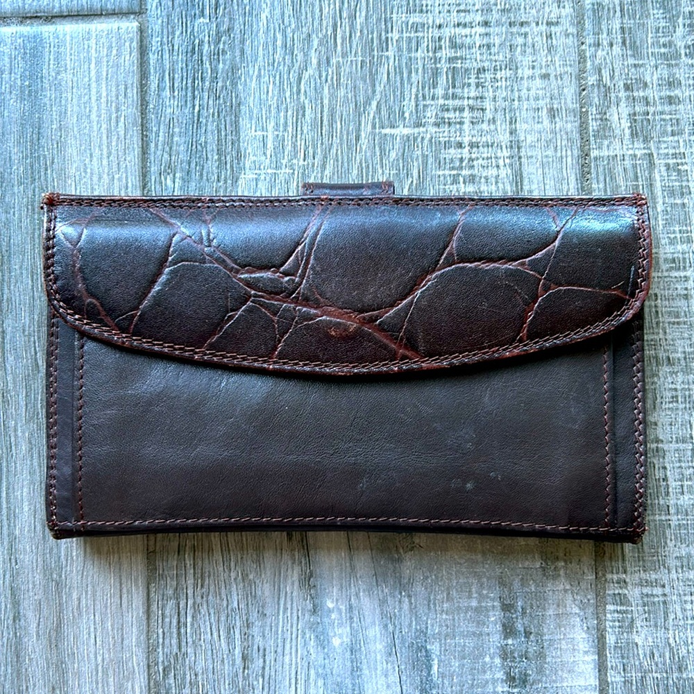 Genuine Leather Derek Alexander Wallet